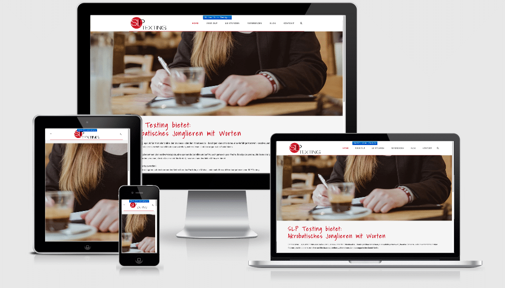 Referenz-SLP-Texting Referenz Responsive Website SLP Texting aus Kulmbach
