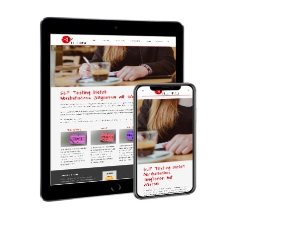 iDevice-Darstellung-SLP-Texting-Website